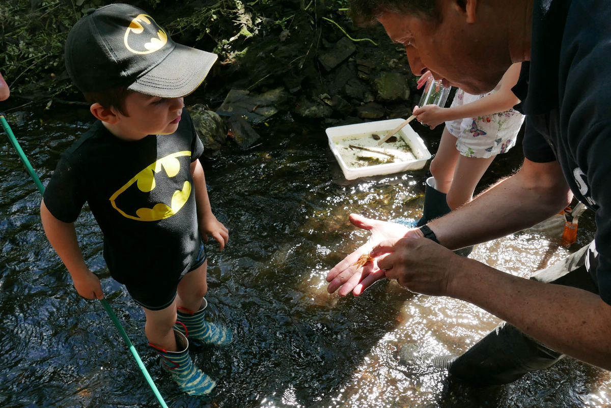 Children's River Dipping, June 2019
